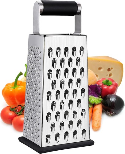 Küchenreibe 1 edelstahl - küchenreibe, 4-in-1